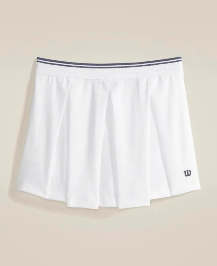 Wilson Skirts Women Breeze Unlined Tennis Skirt 8211 Bright White