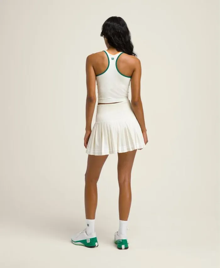 Wilson Skirts Women Midtown Tennis Skirt 8211 Sandrift