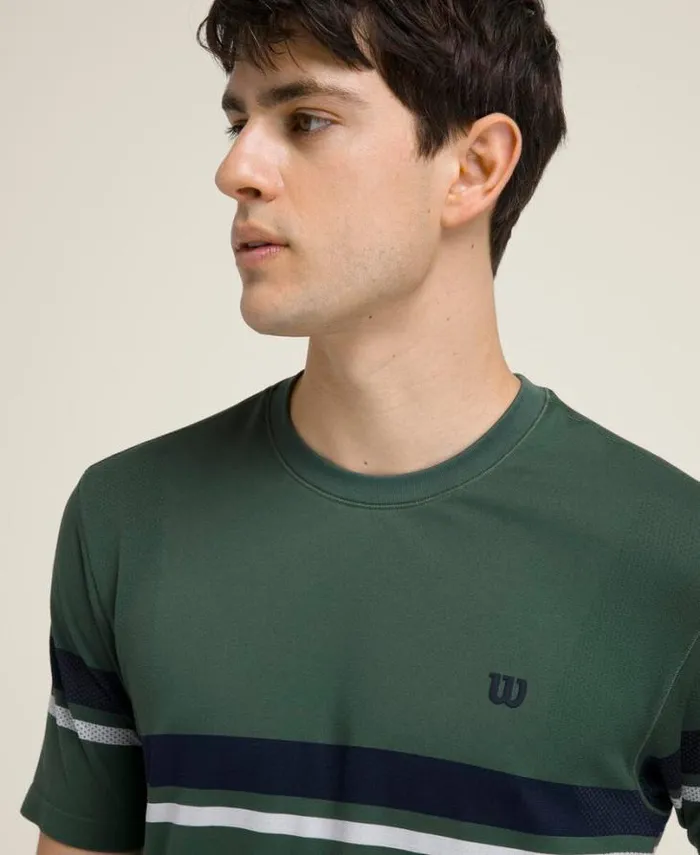 Wilson Tees Men All Seasons Striped Tee 8211 Sycamore