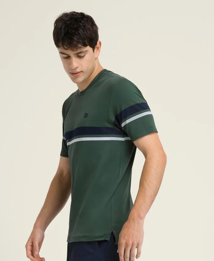 Wilson Tees Men All Seasons Striped Tee 8211 Sycamore