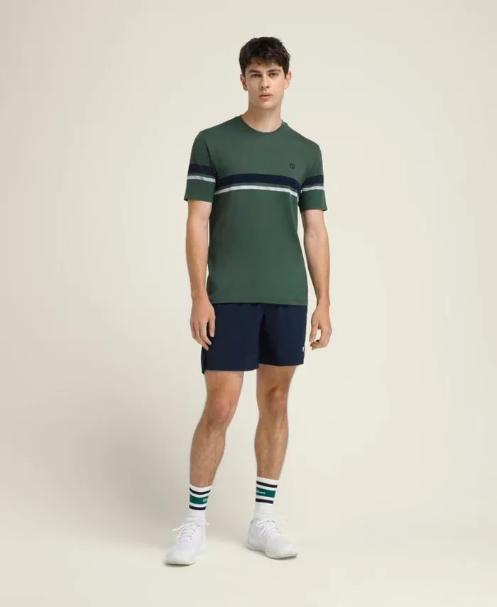 Wilson Tees Men All Seasons Striped Tee 8211 Sycamore