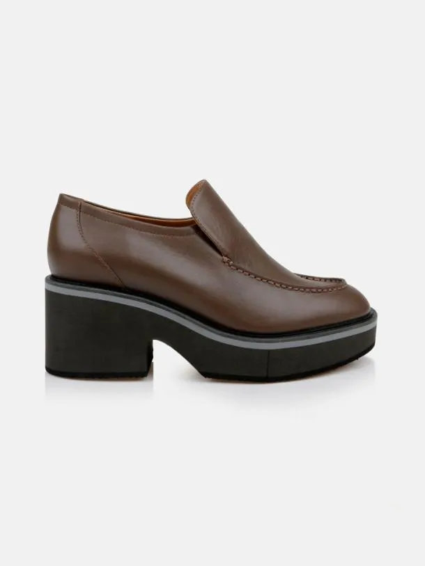 Women ADELE Brown Clergerie Loafers and Moccasins