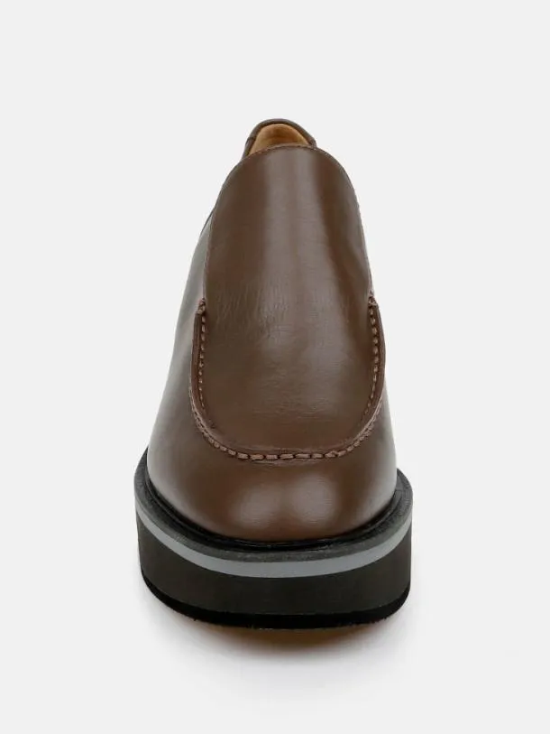Women ADELE Brown Clergerie Loafers and Moccasins