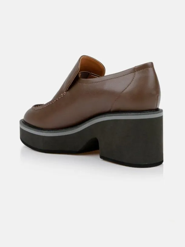 Women ADELE Brown Clergerie Loafers and Moccasins