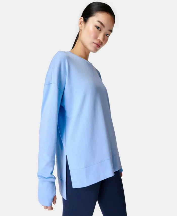 Women After Class Longline Sweatshirt Filter Blue Sweaty Betty Jumpers Hoodies Women After Class Longline Sweatshirt Filter Blue Sweaty Betty Jumpers Hoodies