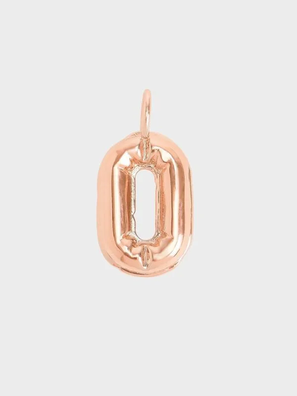 Women Alphabet 039O039 Charm 8211 Rose Gold CHARLES and KEITH Charms