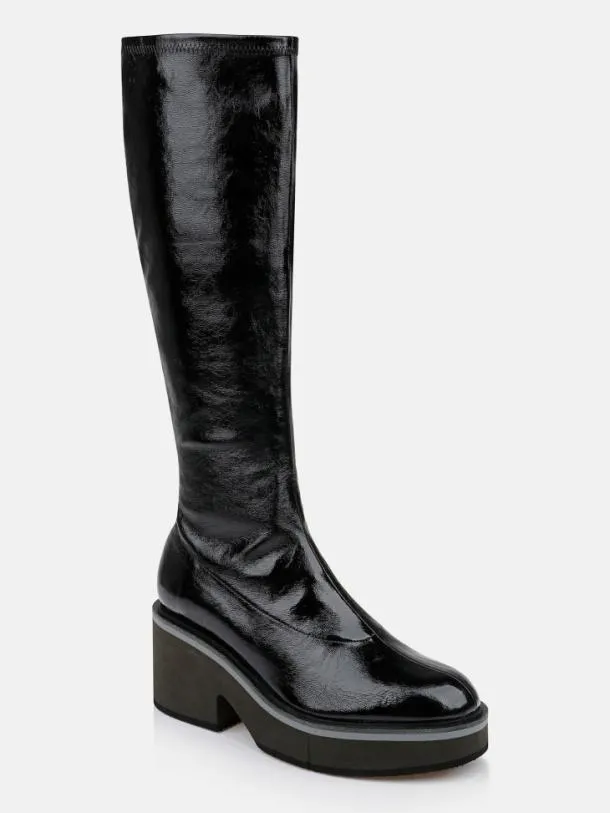 Women ANKI Naplak Stretch Black Clergerie Boots and High Boots