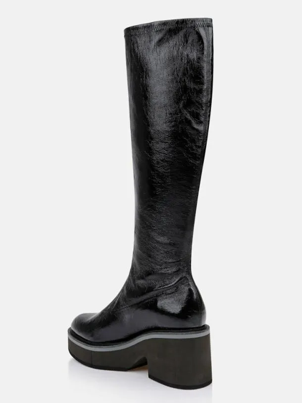 Women ANKI Naplak Stretch Black Clergerie Boots and High Boots