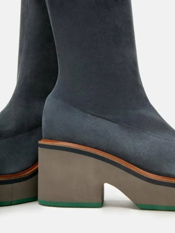Women ANKI Suede Stretch Mineral Clergerie Boots and High Boots