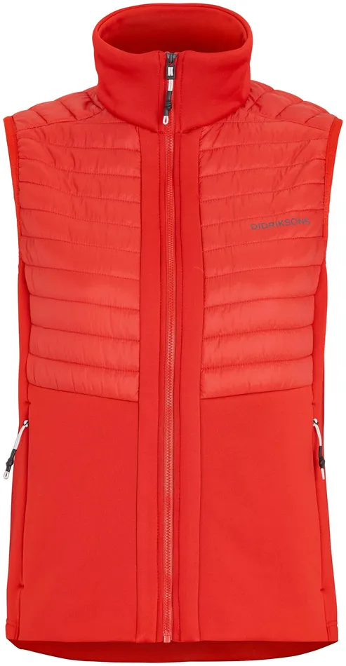 Women Annema Vest Lava Red Didriksons Vests