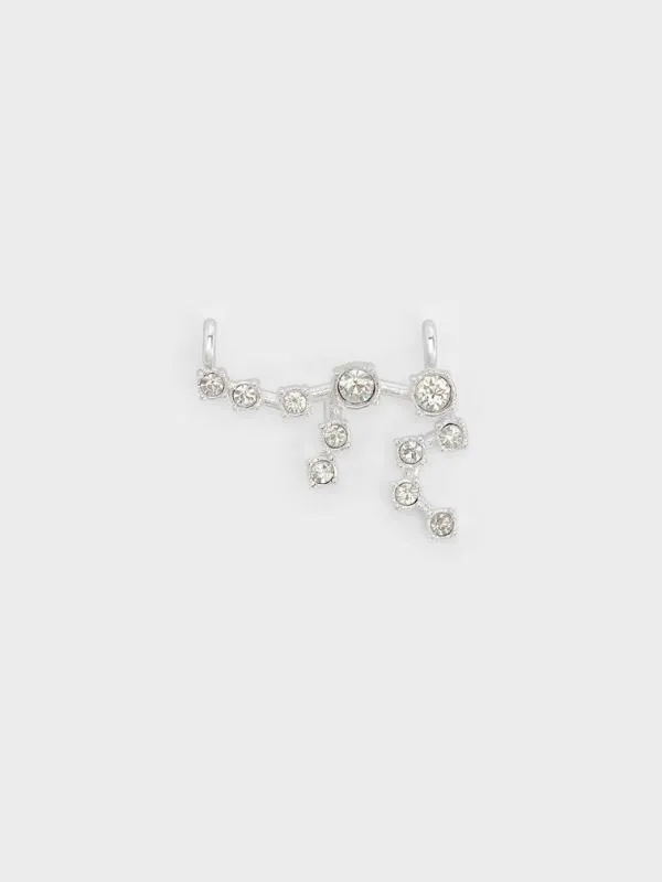 Women Aquarius Crystal Charm 8211 Silver CHARLES and KEITH Charms