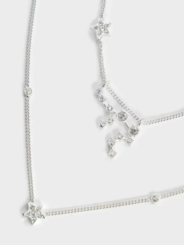 Women Aquarius Crystal Charm 8211 Silver CHARLES and KEITH Charms Women Aquarius Crystal Charm 8211 Silver CHARLES and KEITH Charms