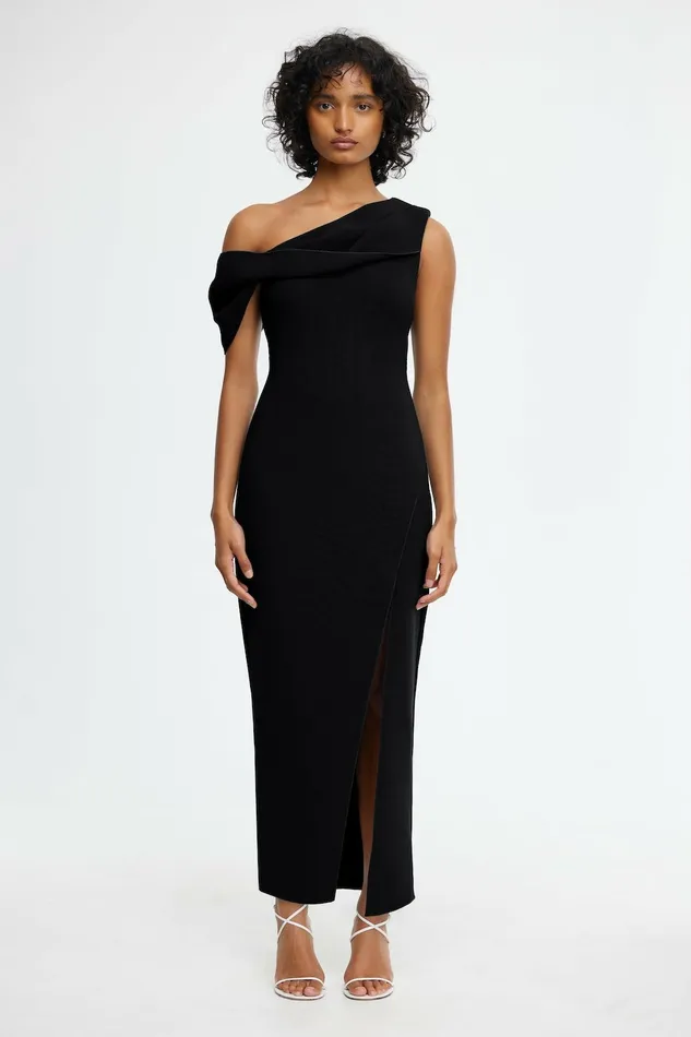 Women ASHFORD MAXI DRESS Black Acler Black Dresses