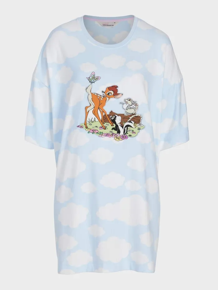 Women Bambi and Friends Plush Sleep Tee Multi Peter Alexander Nighties