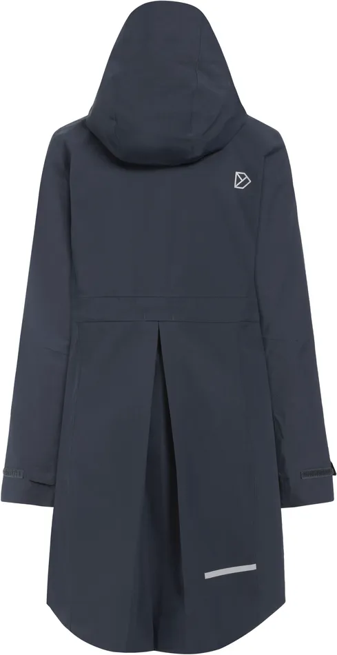 Women Bea Parka Dark Night Blue Didriksons Spring Jackets