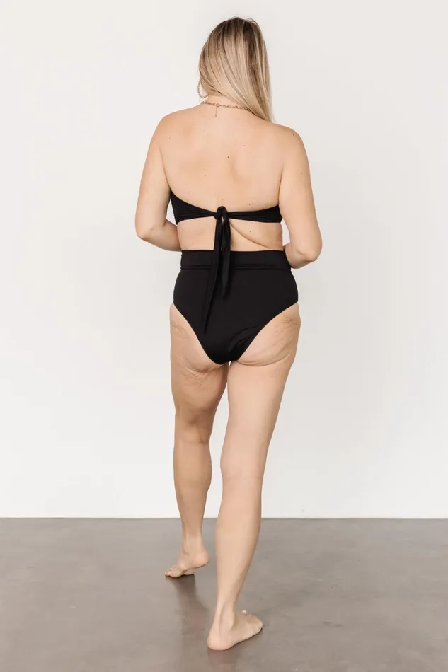 Women Bikini Baltic Born Milos High Waist Bikini Bottom Black Women Bikini Baltic Born Milos High Waist Bikini Bottom Black