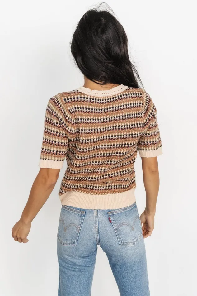 Women Blouses Shirts Baltic Born Scout Knit Sweater Top Multi Women Blouses Shirts Baltic Born Scout Knit Sweater Top Multi