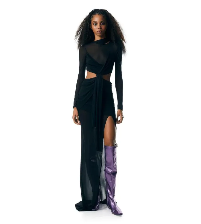 Women Boots Tom Ford Leather Over The Knee Boot Mauve Women Boots Tom Ford Leather Over The Knee Boot Mauve