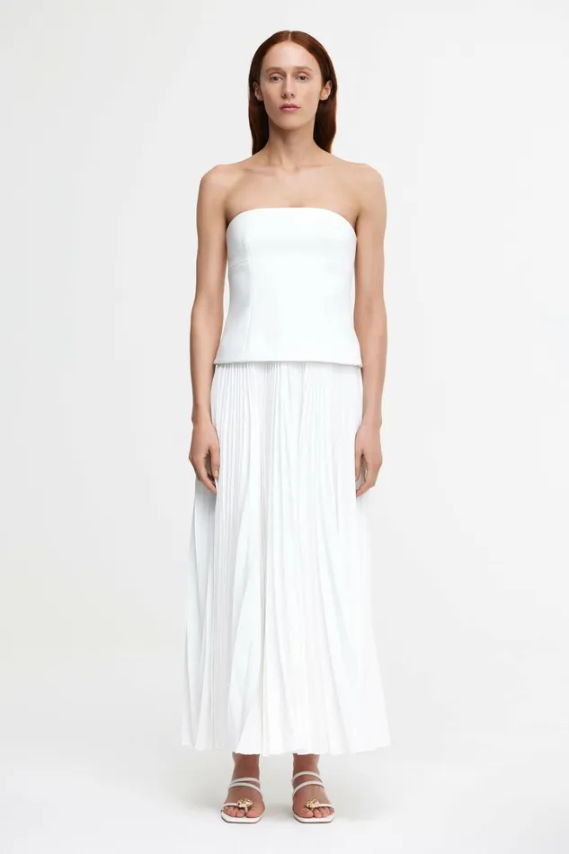 Women BRAYSWICK MIDI DRESS Ivory Acler Sale