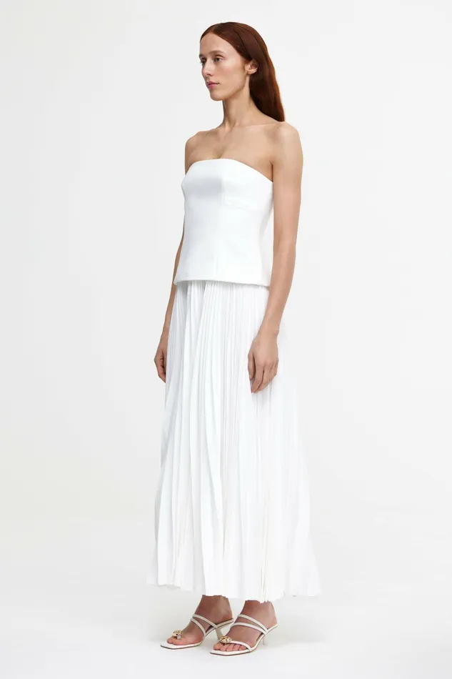 Women BRAYSWICK MIDI DRESS Ivory Acler Sale