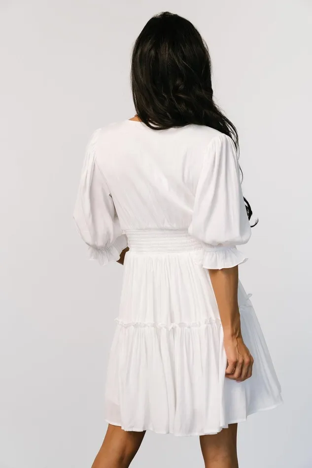 Women Bridal Baltic Born Gisela Short Dress Off White