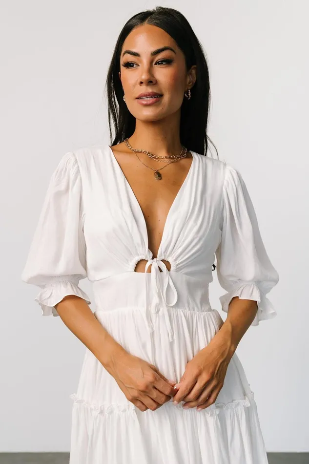 Women Bridal Baltic Born Gisela Short Dress Off White