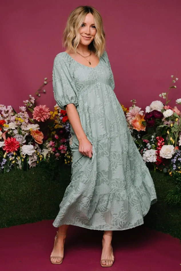 Women Bump Friendly Baltic Born Hayward Dress Sage