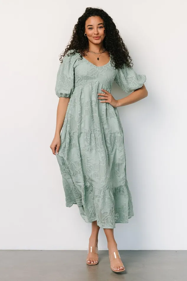 Women Bump Friendly Baltic Born Hayward Dress Sage