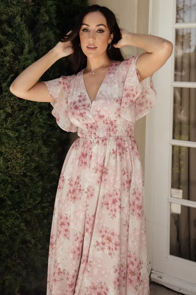 Women Bump Friendly Baltic Born Lynlee Metallic Maxi Dress Pink Multi Women Bump Friendly Baltic Born Lynlee Metallic Maxi Dress Pink Multi