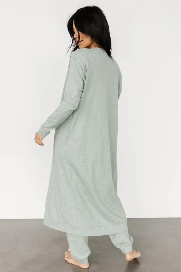 Women Cardigans Baltic Born Janae Jumpsuit Cardigan Set Sage