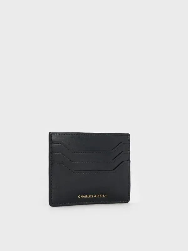 Women Carli MultiSlot Card Holder 8211 Black CHARLES and KEITH Card Holders
