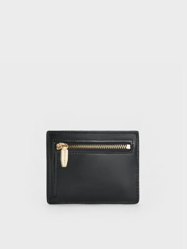 Women Carli MultiSlot Card Holder 8211 Black CHARLES and KEITH Card Holders
