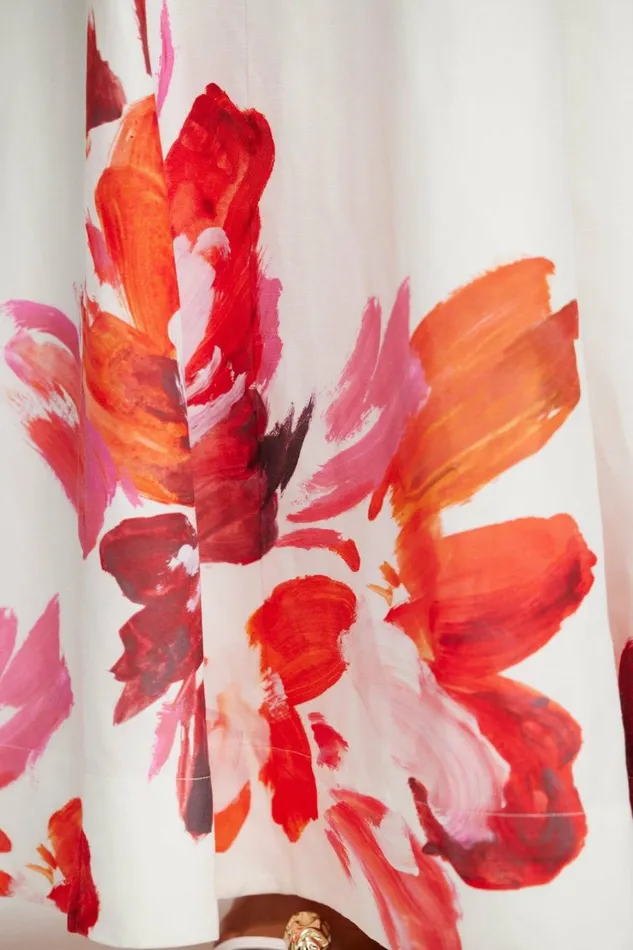 Women CHAPELHILL MAXI DRESS Wildberry Bloom Acler White Dresses