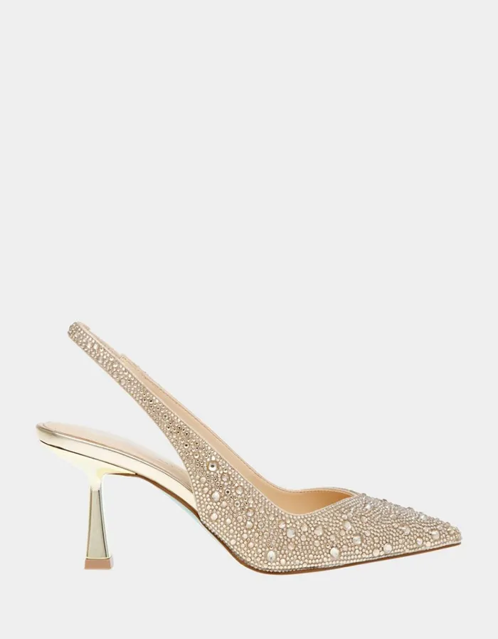Women CLARK GOLD Gold Betsey Johnson