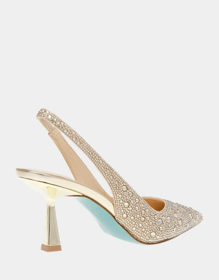 Women CLARK GOLD Gold Betsey Johnson