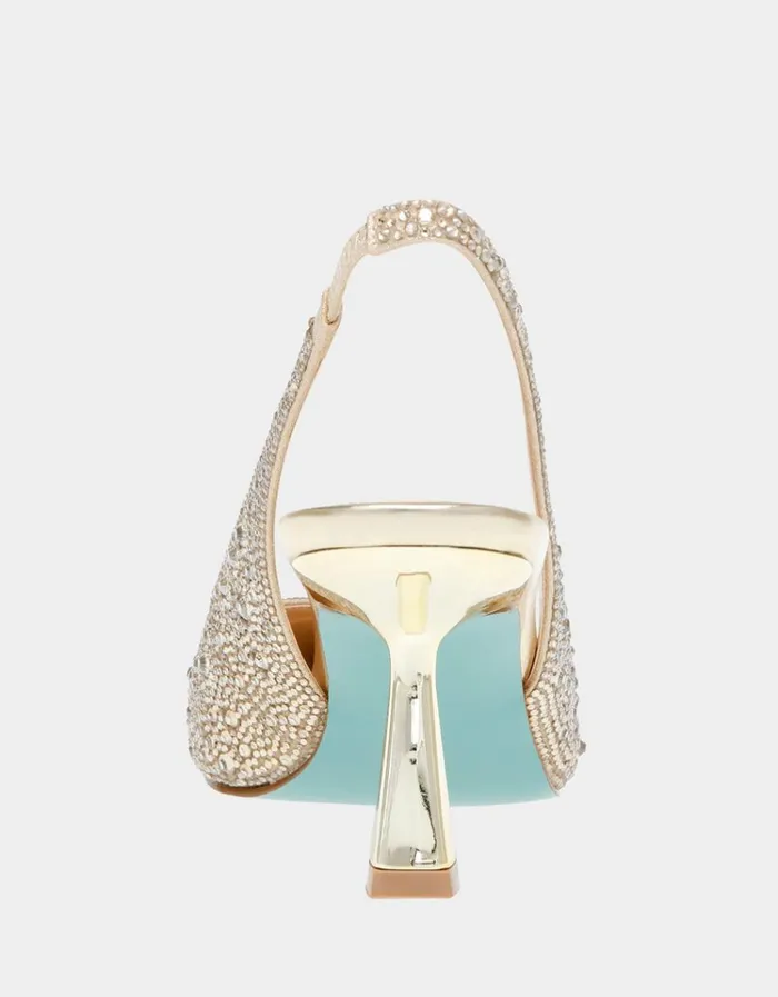 Women CLARK GOLD Gold Betsey Johnson