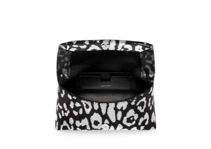 Women Clutches Tom Ford Sequin Label Mini Chain Bag Blacksilver Black Women Clutches Tom Ford Sequin Label Mini Chain Bag Blacksilver Black