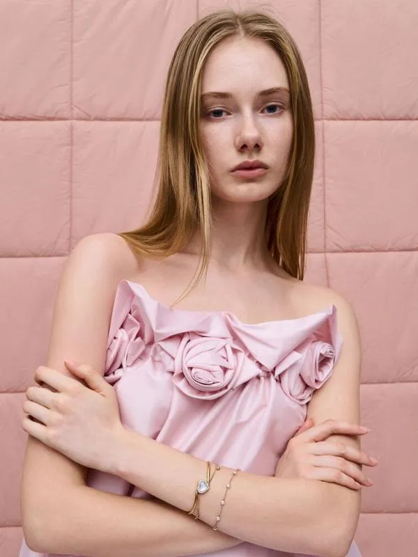 Women Corrine Pearl Bracelet 8211 Rose Gold CHARLES and KEITH Bracelets Women Corrine Pearl Bracelet 8211 Rose Gold CHARLES and KEITH Bracelets