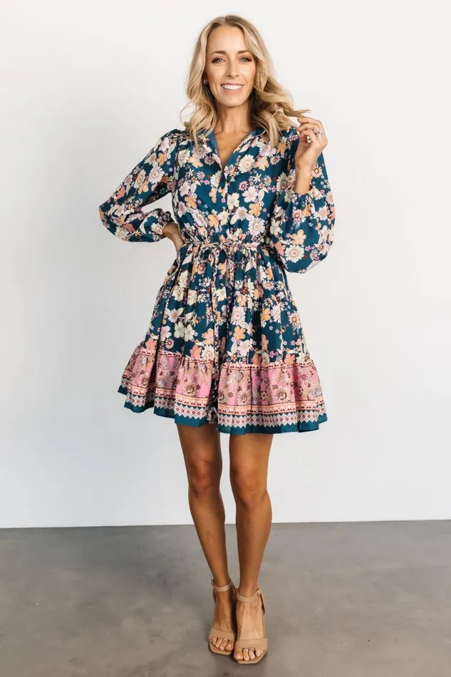 Women Cover Ups Baltic Born Jane Short Dress Jade Multi