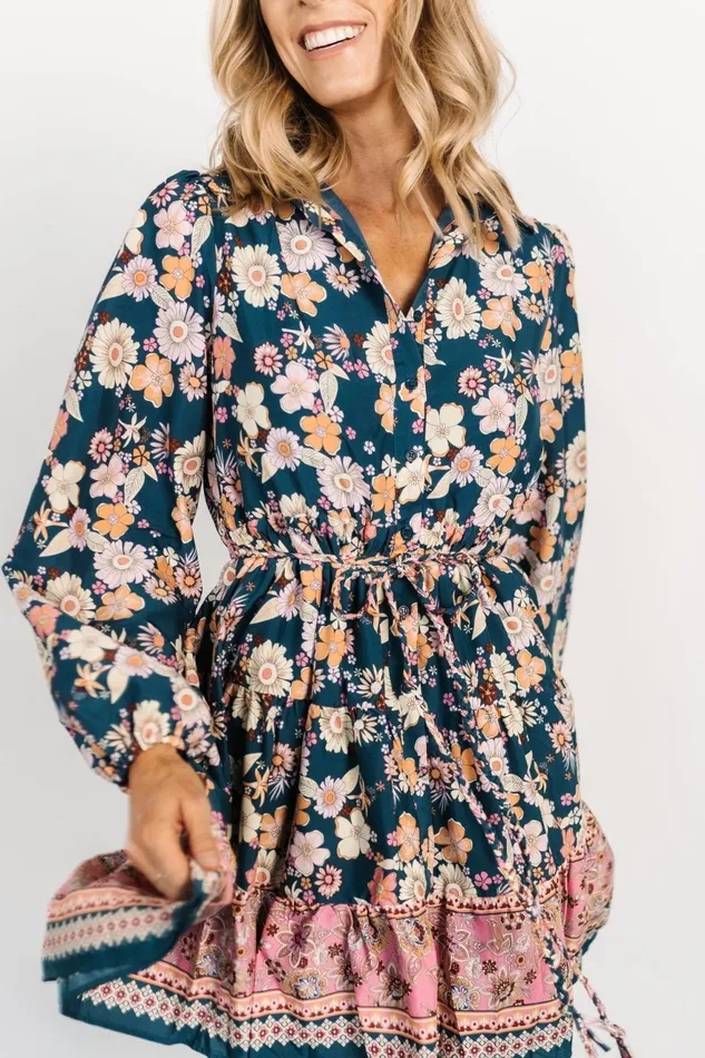 Women Cover Ups Baltic Born Jane Short Dress Jade Multi