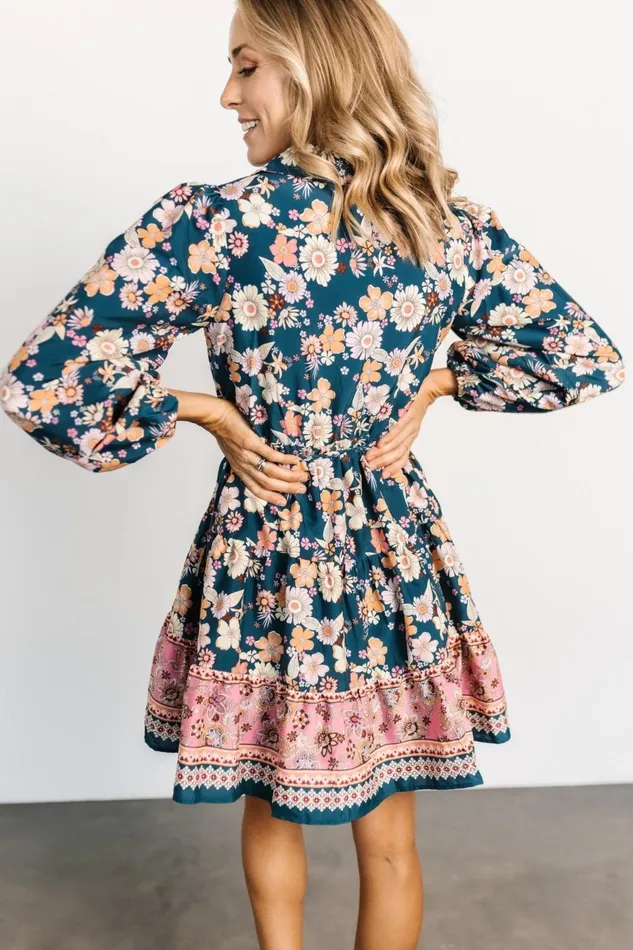 Women Cover Ups Baltic Born Jane Short Dress Jade Multi