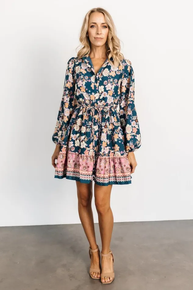 Women Cover Ups Baltic Born Jane Short Dress Jade Multi
