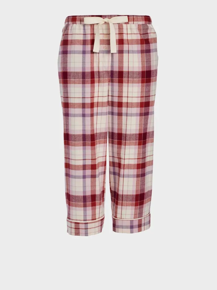 Women Cream Check 34 Pj Pant Multi Peter Alexander Pants