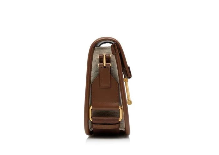 Women Cross Body Bags Tom Ford Canvas And Leather Tara Mini Crossbody Rope Tan Women Cross Body Bags Tom Ford Canvas And Leather Tara Mini Crossbody Rope Tan