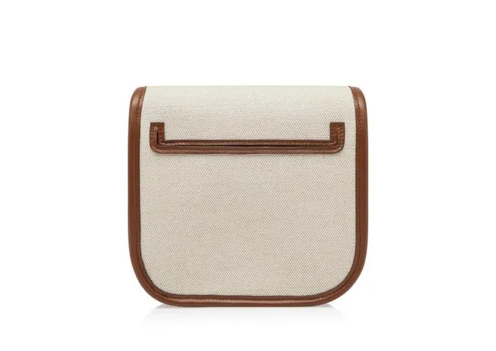 Women Cross Body Bags Tom Ford Canvas And Leather Tara Mini Crossbody Rope Tan Women Cross Body Bags Tom Ford Canvas And Leather Tara Mini Crossbody Rope Tan