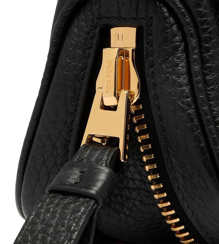 Women Cross Body Bags Tom Ford Grain Leather Jennifer Mini Bag Black Women Cross Body Bags Tom Ford Grain Leather Jennifer Mini Bag Black