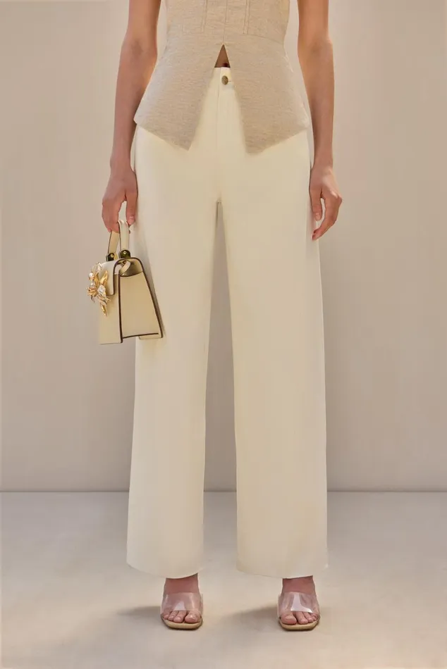 Women Cult Gaia Bottoms ADOREA PANT 8211 OFF WHITE Women Cult Gaia Bottoms ADOREA PANT 8211 OFF WHITE