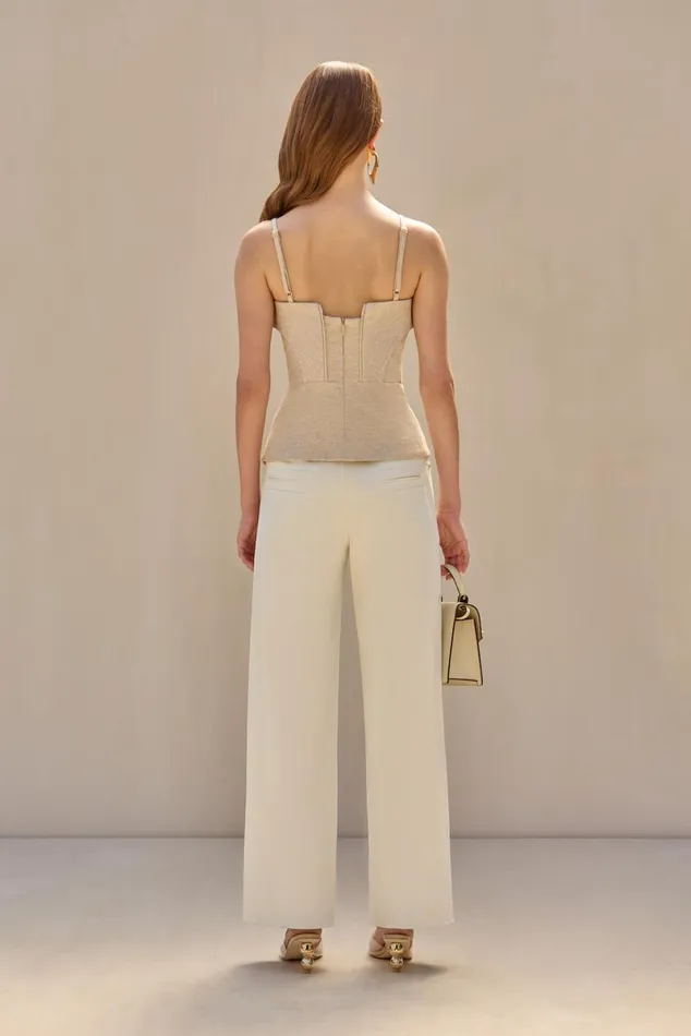Women Cult Gaia Bottoms ADOREA PANT 8211 OFF WHITE Women Cult Gaia Bottoms ADOREA PANT 8211 OFF WHITE