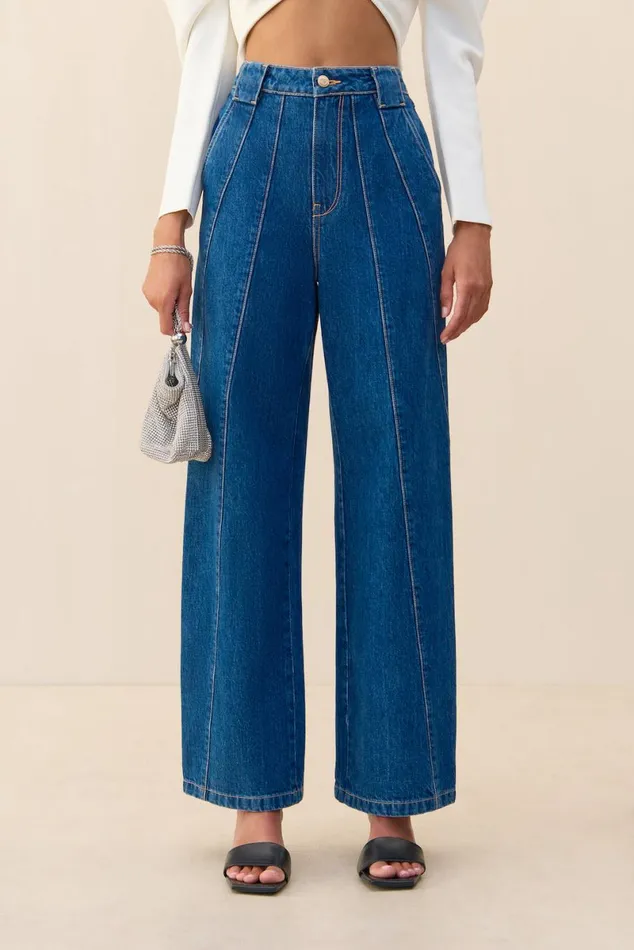 Women Cult Gaia Bottoms MEY JEAN 8211 INDIGO Women Cult Gaia Bottoms MEY JEAN 8211 INDIGO