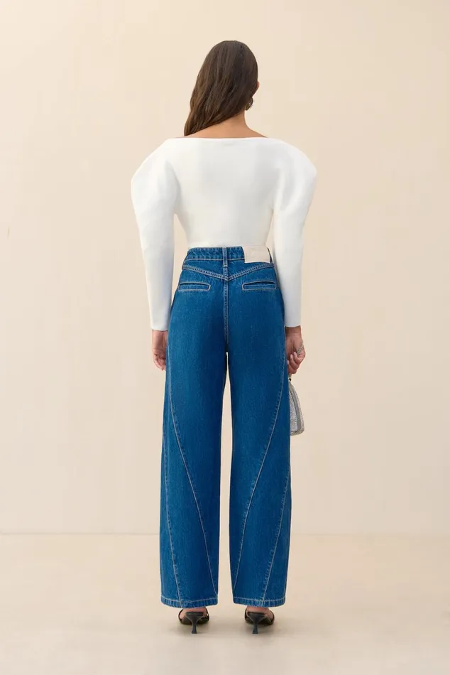 Women Cult Gaia Bottoms MEY JEAN 8211 INDIGO Women Cult Gaia Bottoms MEY JEAN 8211 INDIGO